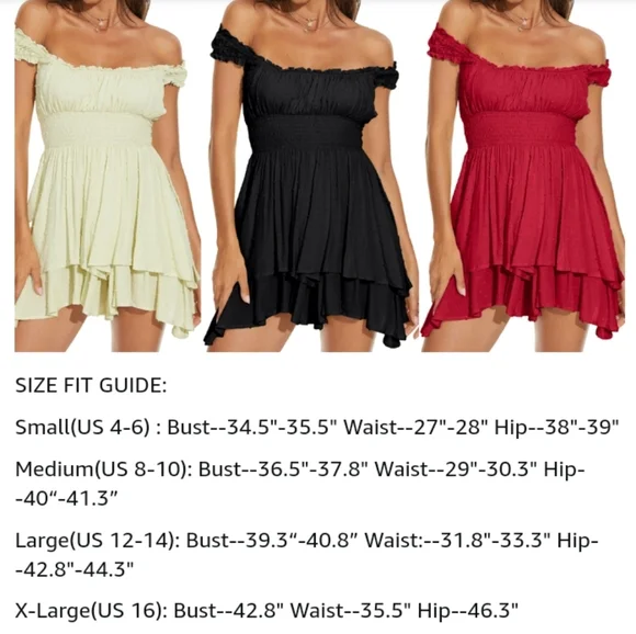 FOROLAV Ruffle Flowy Romper Dress - Picture 7 of 13